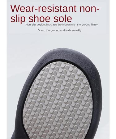 Diabetic Walking Shoes for Men - Autumn/Winter Air Cushion Slip-ons & Orthopedic Comfort Slippers - Size 11 Gris - Buy Online on GoSupps.com