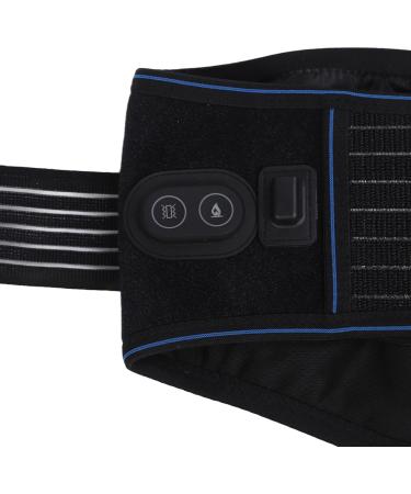 Buy Lumbar Support Back Brace - 3 Speed Temperature Control Vibration Massager for Lower Back Pain Relief | International Shipping - Buy Online on GoSupps.com