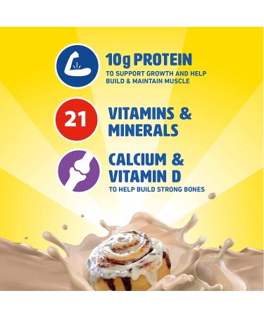 Carnation Breakfast Essentials Cinnabon Flavored Nutritional Drink 8 FL OZ Bottle - Pack of 24 - Buy Online on GoSupps.com