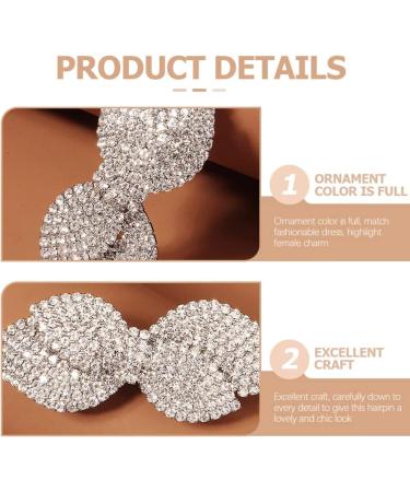 Holibanna Bangs Side Clip Girls Hair Accessory Hair Clips Girls Hairpins Girls Hair Barrette Hair Accessories for Women Delicate Hair Clip Alloy Decorate Miss European and American - Buy Online on GoSupps.com