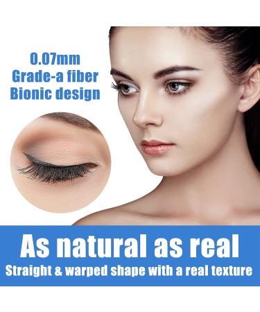 20 Pairs of 3D Reusable Fake Eyelashes - Soft Waterproof & Natural Look | 4 Stylish Designs - Buy Online on GoSupps.com