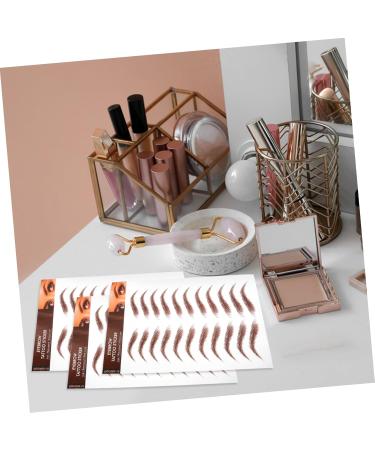 HAPINARY 5 Sheets eyebrow sticker sticker eye makeup supplies makeup eyebrow - Buy Online on GoSupps.com