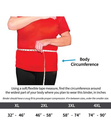 StrictlyStability 2XL Plus Size Bariatric Abdominal Binder | Hernia Support | Post Surgery Waist Wrap | Obesity Girdle Belt for Big Men & Women (2XL) - Buy Online on GoSupps.com