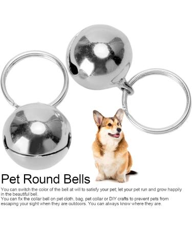 Extra Loud Stainless Copper Bells for Cats & Dogs - Portable Collar Charms to Protect Birds & Wildlife | 2-Piece Set - Buy Online on GoSupps.com