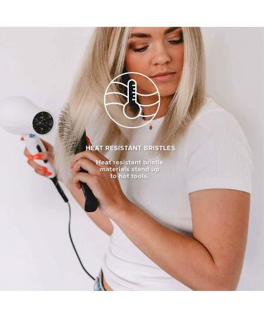 Gimme Beauty Fine Hair Brush - Damage-Free Detangling for Thin & Fragile Hair - Anti-Static Heat Resistant Bristles - Ideal Detangler for Women & Kids - Buy Online on GoSupps.com