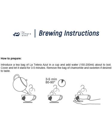  LATETERAZUL LA TETERA AZUL 150 black tea bags. Stimulating thermogenic and antioxidant properties. 150 bags 1.5 grams each. - Buy Online on GoSupps.com