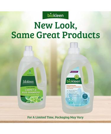 Biokleen Natural Carpet Cleaner - Safe, Citrus Essence, 64oz | Machine & Rug Shampoo - Buy Online on GoSupps.com