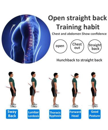 Back Straightener Back Brace Posture Corrector for Women & Men Women Men Braces Spine&Back&Shoulder&Neck Pain Relief Straightener Breathable & Adjustable(Black/One Size) - Buy Online on GoSupps.com