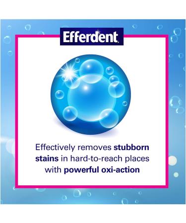 Efferdent Denture Cleanser Tablets 102ct - Complete Clean Formula - Buy Online on GoSupps.com