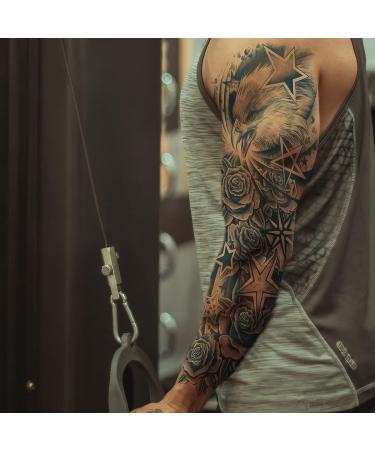 Aresvns Realistic Sleeve Tattoo - Waterproof & Long-Lasting - Christmas Gift - Buy Online on GoSupps.com