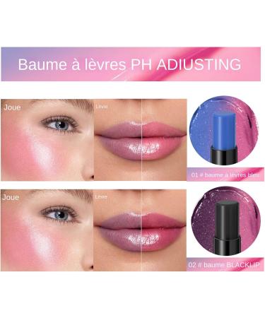  BommFu pH Colour Changing Lipstick | pH Reactive Lip Gloss Transfer Resistant Moisturizing Makeup for Daily Evening Outdoor - Buy Online on GoSupps.com