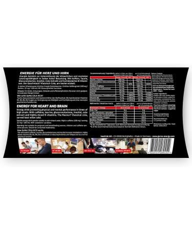 GoMo ENERGY Cola Zero Energy Drink | Improve Physical and Mental Abilities | Super Powerful Energy Booster | Low Calorie Vegan Sugar Free Drink | COLA KICK 30 Servings - Buy Online on GoSupps.com