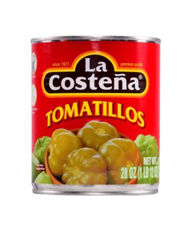 La Costena Green Tomatillos 28 Oz (Pack of 3)