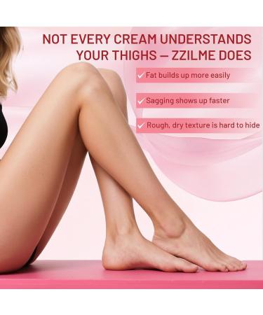 Anti-Cellulite Body Cream Inner Thigh & Leg Firming Helps Improve Skin Elasticity & the Look of Loose Skin 3.5 Fl Oz - Buy Online on GoSupps.com
