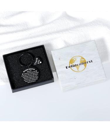 Employee Appreciation Gift: Coworker Leaving & Retirement Keychain for Women - Buy Online on GoSupps.com