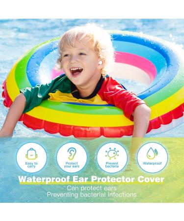Waterproof Ear Stickers for Swimming & Shower | 60 Disposable Earplugs for Kids & Adults | Superior Ear Protection - Buy Online on GoSupps.com