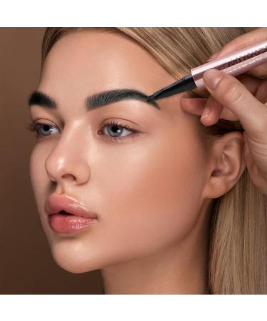 4-Tip Microblading Brow Pen - Waterproof Liquid Eyebrow Filler for 3D Natural Makeup | Precise Brush-Tip #04 - International Shipping Available - Buy Online on GoSupps.com
