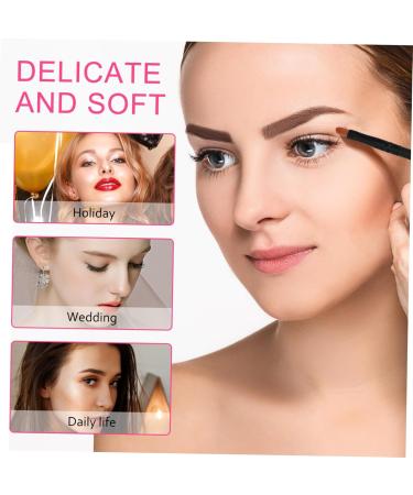 Outanaya 10pcs Nose Shadow Brush Single-head Brush Nail Monomer Dish Cosmetic Kit Black Artificial Fiber - Buy Online on GoSupps.com