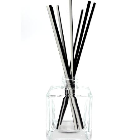 Frandy House Small Square Glass Diffuser Bottle Set - 50ml (1.7 fl oz) for DIY Essential Oil Diffusers - Includes 4 Reed Sticks - Buy Online on GoSupps.com