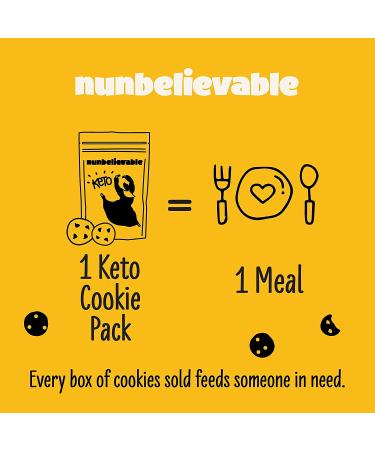 Nunbelievable Low Carb Cookies Pecan Sandy - Keto Dessert Gluten Free, Sugar Free Snacks - Diabetic Friendly - 3.4oz (Pack of 4) - Buy Online on GoSupps.com