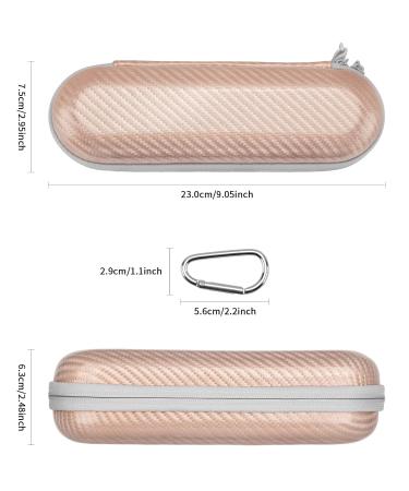Yinke Travel Case for Braun Oral-B & Philips Sonicare Electric Toothbrush - Protective EVA Cover for Pro 1000 iO Series 7/8/9 - Rose Golden - Buy Online on GoSupps.com