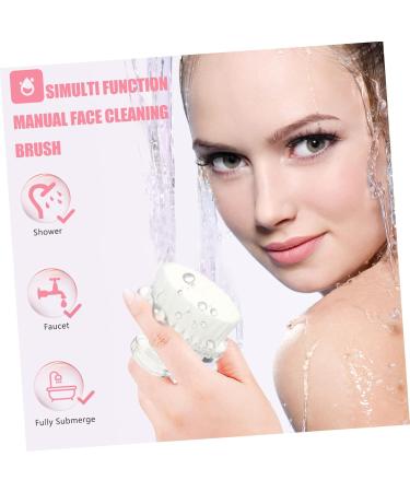 Beatifufu Cleansing Brush Manual Facial Cleansing Exfoliating Nose Face Cleaning Face Cleaning Kit Manual Brush Electric Face Scrubber Premium Face Brush Deep Brush Pp - Buy Online on GoSupps.com