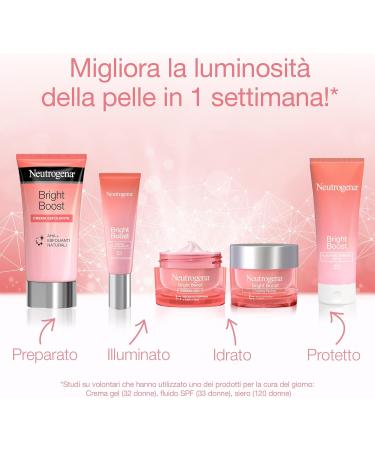 Neutrogena Bright Boost Liquid Face Moisturizer SPF 30 Brightening Face Cream SPF 30 Regenerating Neoglucosamine Face Moisturizer Anti-Dark Spot Face Cream for All Skin Types 50 - Buy Online on GoSupps.com