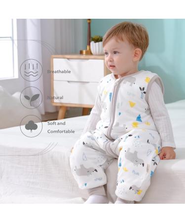 Mosebears Baby Sleeping Bag 2.5 Tog | All Year Round Organic Cotton | Various Sizes - Buy Online on GoSupps.com
