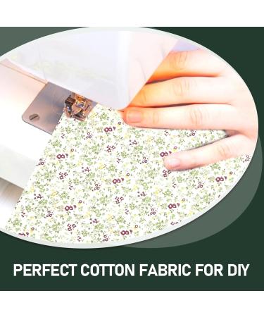 NUOBESTY 5 Sheets Printed Twill Fabric Cloth for Crafts Crafting Fabric Square Fabric Scrapbook Patchwork - Buy Online on GoSupps.com