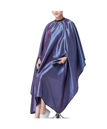 OLizee Hair Cut Hairdressing Cape Cloth Apron Stretch Out Hand Waterproof Salon Barber Gown 57 x 63