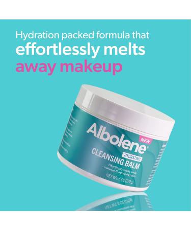 Albolene Cleansing Balm 6 fl oz - Hydrating Makeup Remover with Shea Butter & Jojoba Oil - Buy Online on GoSupps.com