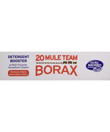 Buy 20 Mule Team Borax Detergent Booster 65 Oz - Powerful Stain Remover for International Shipping - Buy Online on GoSupps.com