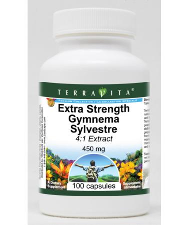 Extra Strength Gymnema Sylvestre 4:1 Extract - 450 mg (100 Capsules ZIN: 512958)