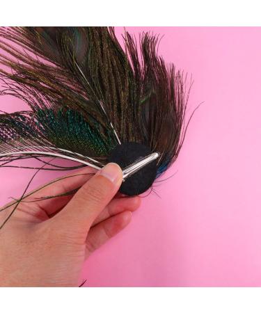 Beaupretty Feder Haircap Fascinators - Stylish Pfau Flapper Headdress for Women & Girls | Party Headgear & Hair Jewelry - Buy Online on GoSupps.com