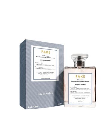 Fake Mojave Silver Inspired by Mojave Ghost 1.7oz Unisex Cologne/Perfume | Almost an Exact Clone | Robust Burst of Amber Floral-Sweet scent with a Woodsy Backbone | Unisex Fragrance is Addictive! Mojave Silver --&gt Inspired by Mojave Ghost 1.7 Fl Oz (Pac