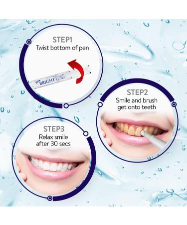 ASA VEA Smile Teeth Whitening Pen - Effective, Painless, No Sensitivity | Travel-Friendly, Mint Flavor, Beautiful White Smile - Pack of 4 Pens - Buy Online on GoSupps.com