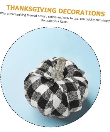 HOMSFOU 12pcs Artificial Pumpkin Autumn Thanksgiving Pumpkin Decorative Pumpkin Festival Pumpkin Halloween Props Photo Props Models Halloween Decorative Props Foam Ornaments Fake Pumpkin - Buy Online on GoSupps.com