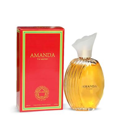 Amanda Women Perfume Natural Spray Eau De Parfum Elegant And Feminine Fragrance For A Timeless Appeal 100ML Amanda 3.4 Fl Oz (Pack of 1)