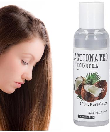 Sonew Liquid Coconut Oil Hair Care Coconut Oil Nourishing Moisturizing Odorless Liquid Coconut Oil for Promotes Healthy Skin Hair 100ml - Buy Online on GoSupps.com