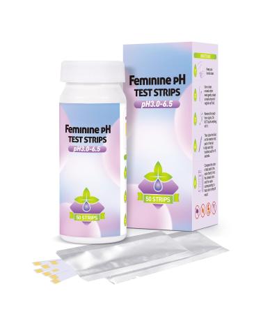 Yeast Infection Test for Women 50 Count Vaginal pH Test Strips BV Test Kit at Home for Women pH Balance Testing - Monitor Feminine Health