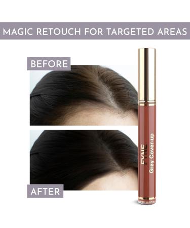 FYNE Root Touch Up Hair Mascara - Pack of 4 - Instant Auburn Grey Hair Cover Up - Magic Retouch Temporary Hair Colour for Men & Women Auburn mascara 4 - Buy Online on GoSupps.com