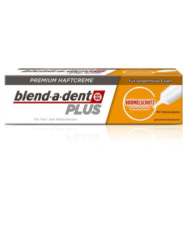 Blend-a-dent PLUS CRUMB PROTECTION Premium Adhesive Cream pack of 3 (3 x 40 g)