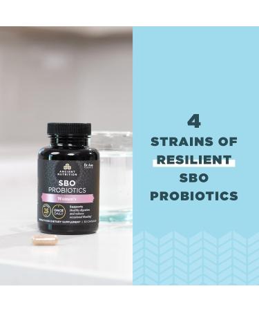 Ancient Nutrition Probiotics for Women Once Daily Women's Probiotics 30ct Digestive Support and Reduces Occasional Bloating Made with Chaste Tree Berry and Amla Berry 25 Billion CFUs* Once Daily Women's 30 Count - Buy Online on GoSupps.com