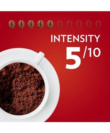 Italian Rossa Ground Coffee Espresso 2 x 500 g Pack Blend of Robusta and Arabica Beans Medium Roast - Buy Online on GoSupps.com