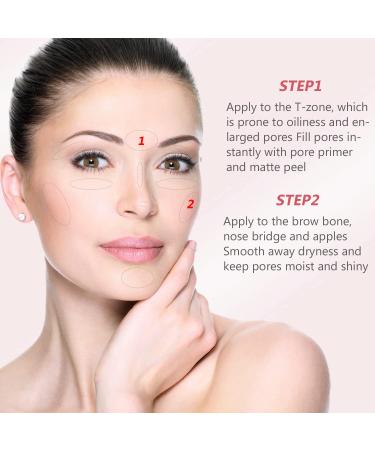 2023 Magical Pore Eraser Primer Stick Set - Waterproof & Hydrating Face Shimmer, Invisible Matte Makeup Blur Stick for Flawless Skin (4pcs) - Buy Online on GoSupps.com