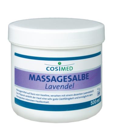 cosiMed massage ointment massage ointment cream with lavender scent 500 ml