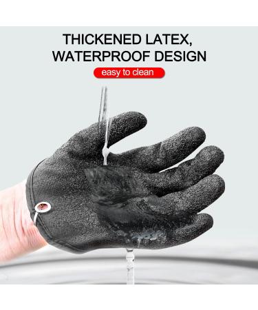 Buy GKZB Waterproof Fishing Gloves - Angler's Bite-Proof Stab-Resistant with Magnetic Closure for Safe Handling of Hecht Wels Zander - International Shipping Available - Buy Online on GoSupps.com
