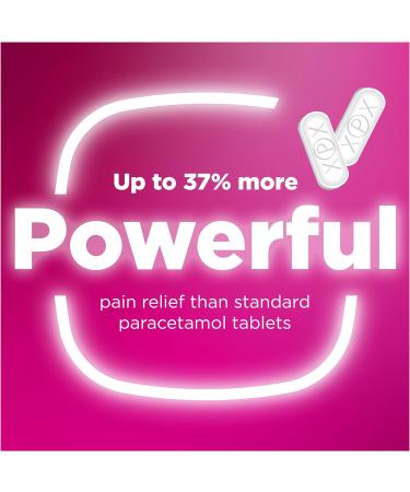 Panadol Paracetamol Caffeine Tablets Period Pain Relief 500 mg/65 mg 31.2 g 14-Count - Buy Online on GoSupps.com