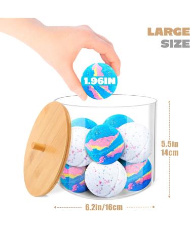 JYPS Laundry Detergent Pods Container - Plastic Storage Organizer for Bathroom - Holds Detergent Pods, Bath Bombs, Scent Boosters - 1-Pack - Buy Online on GoSupps.com