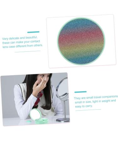 Buy Homsfou Colored Contact Lens Containers - Travel-Friendly Eye Lens Holders & Fashion Cases - Buy Online on GoSupps.com
